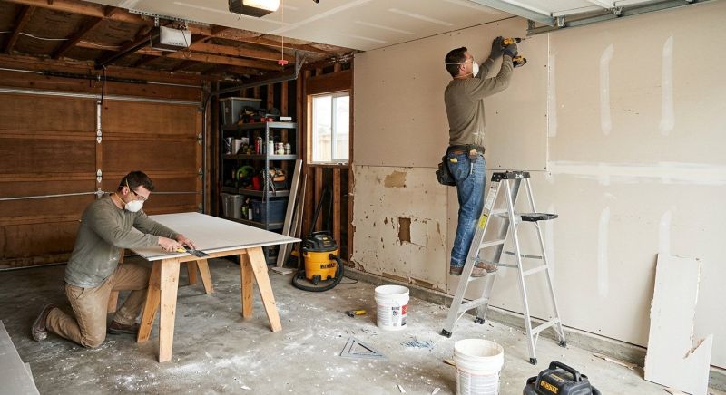 Ceiling Drywall Replacement in Denver County, CO