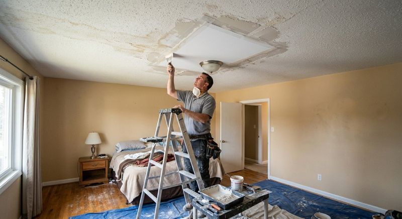 Ceiling Water Damage Repair in Conroe, TX