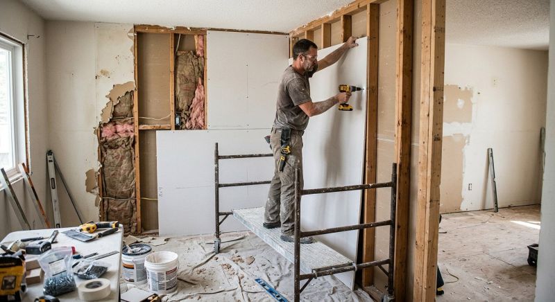 Drywall Replacement in Wilmington, NC