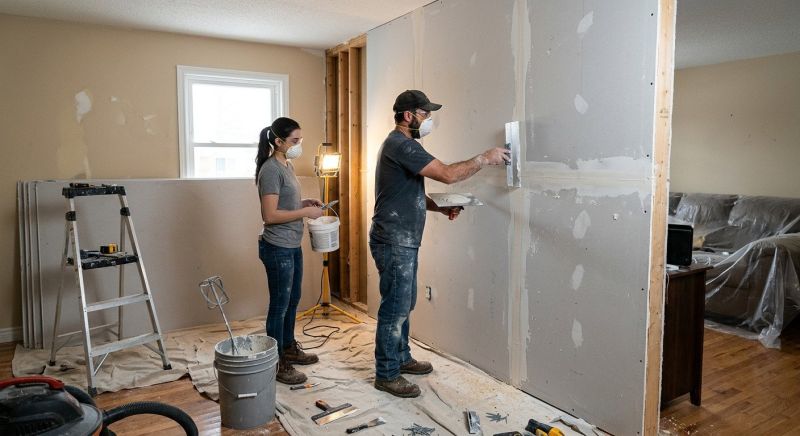 Drywall Renovation in Alpharetta, GA
