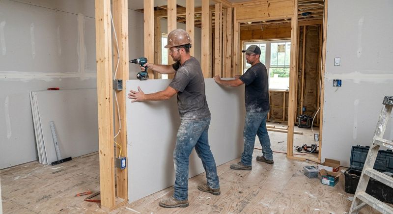 Residential Drywall Service in Olathe, KS